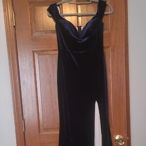 City Studio Velvet Gown